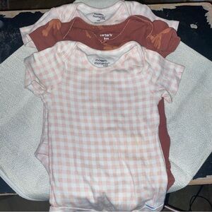 3 infant onesies